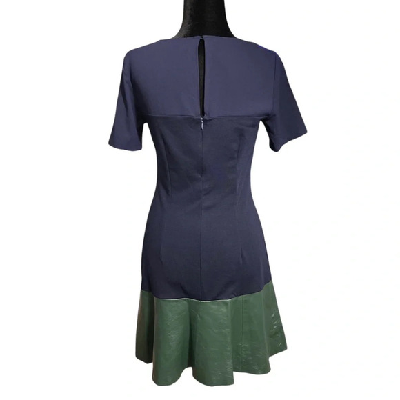 Sachin & Babi Leather Peplum Hem Mini Dress - Picture 10 of 11